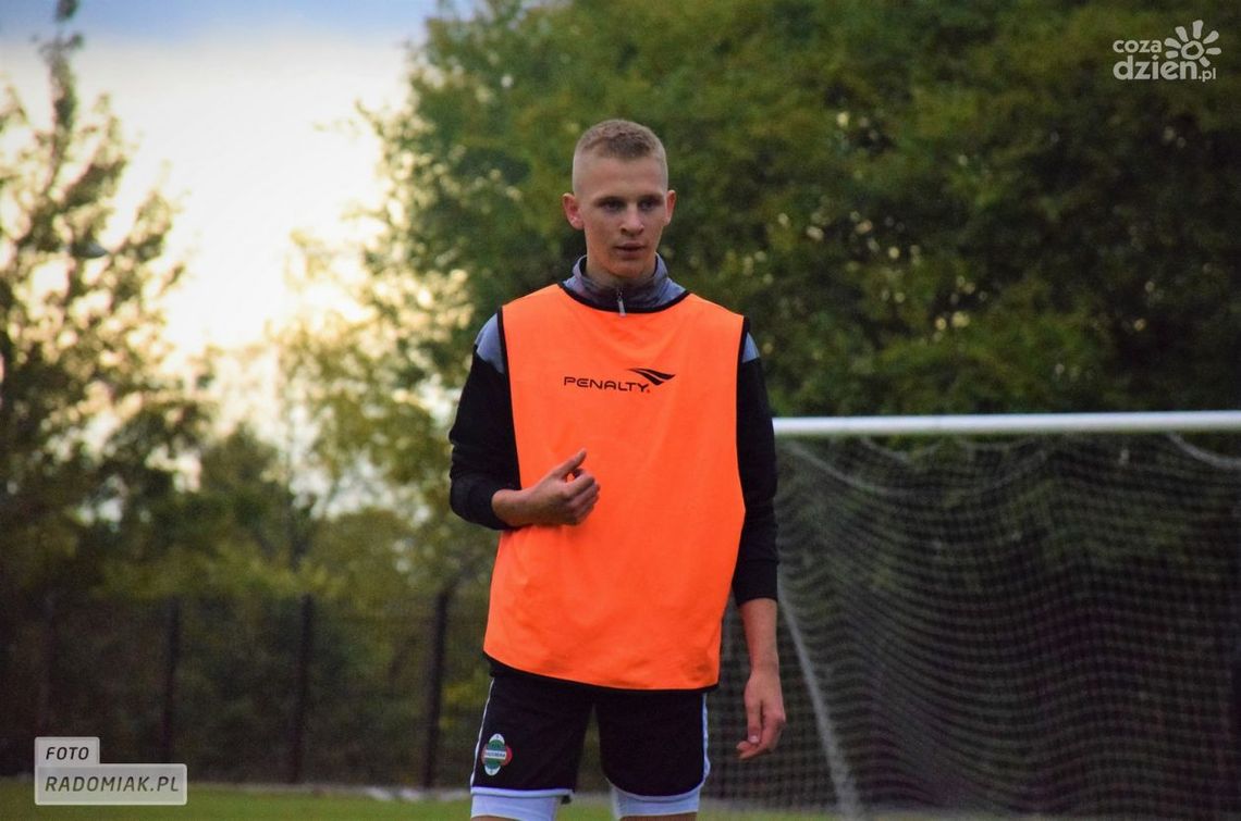 Młody talent, Marcel Szymański, trenował z pierwszą drużyną Radomiaka