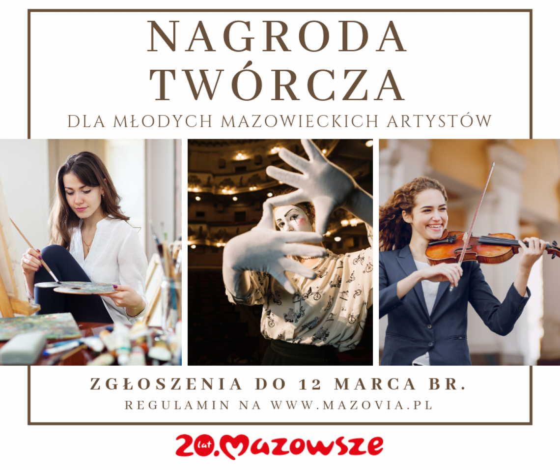 Młodzi, kreatywni artyści na start Młodzi, kreatywni artyści na start