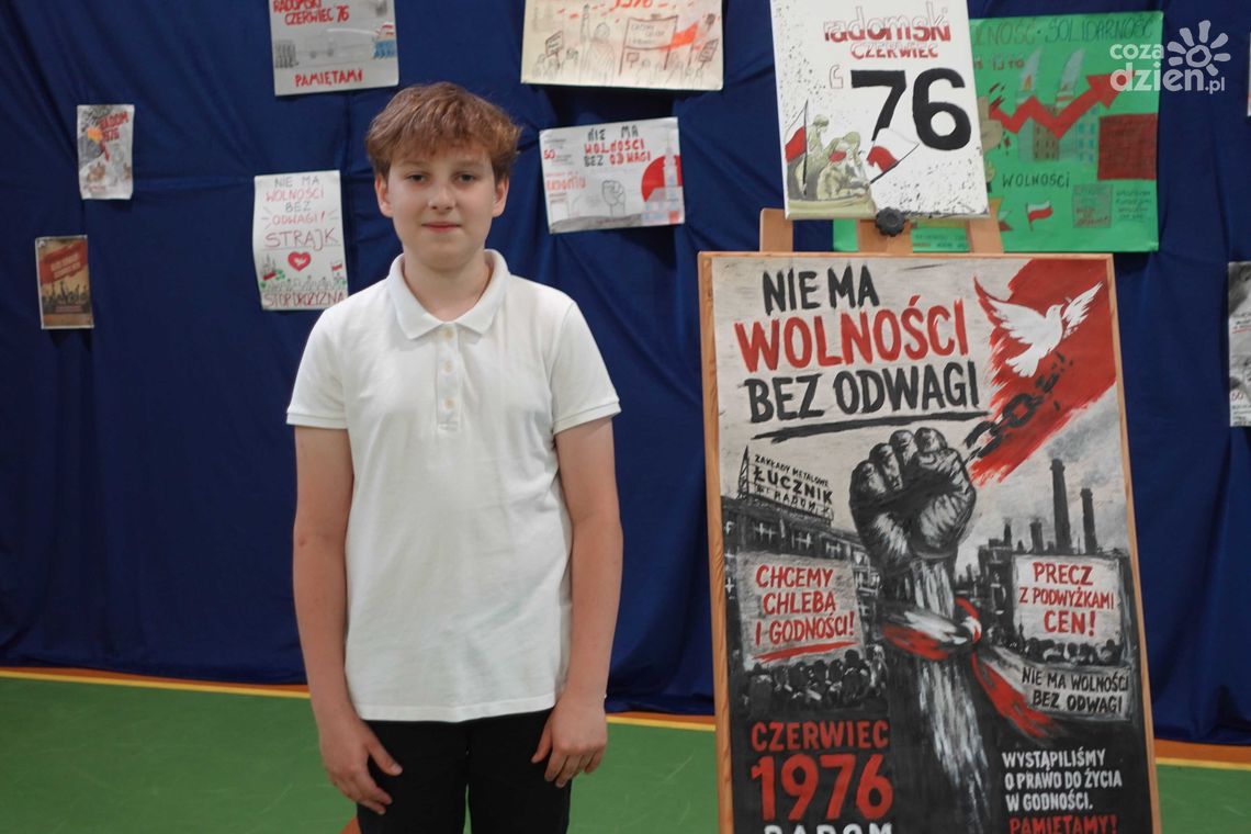 Młodzi Radomianie upamiętnili 50. rocznicę Czerwca 1976. Gala finałowa Konkursu „Głos odwagi – czerwiec 1976”