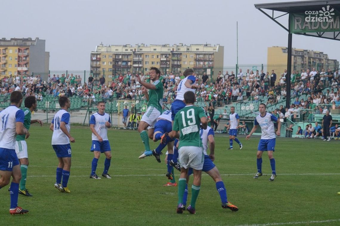 Mnóstwo nerwów i remis Radomiaka ze Stalą (wypowiedzi trenerów)