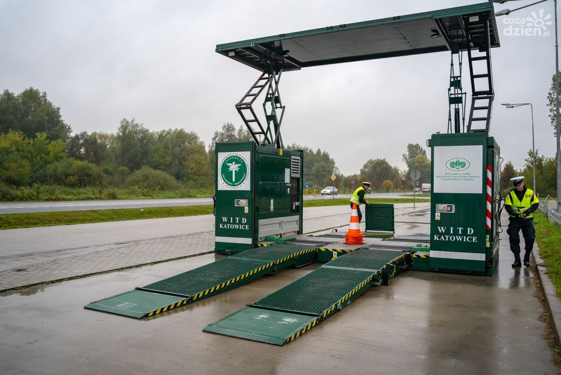 Mobilna stacja diagnostyczna na radomskich drogach 