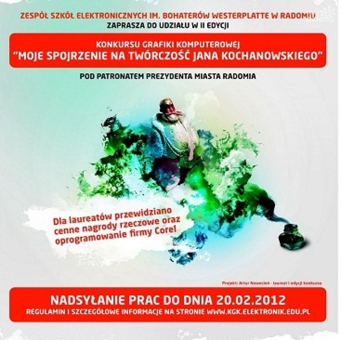 „Moje spojrzenie na twórczość Jana Kochanowskiego” - wystawa pokonkursowa