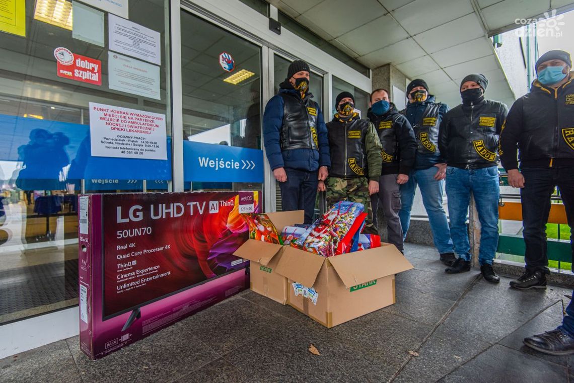 Motocykliści dla małych pacjentów