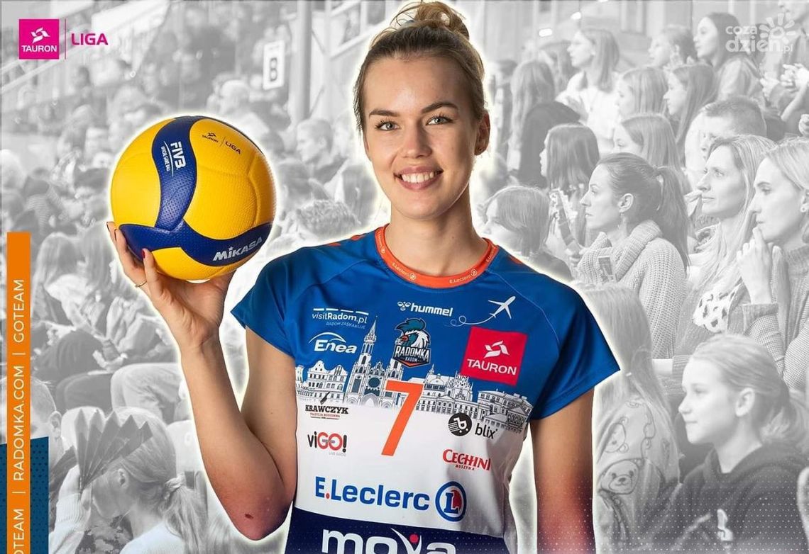 Moya Radomka Lotnisko Radom pożegnała się z przyjmującą Magdaleną Damaske