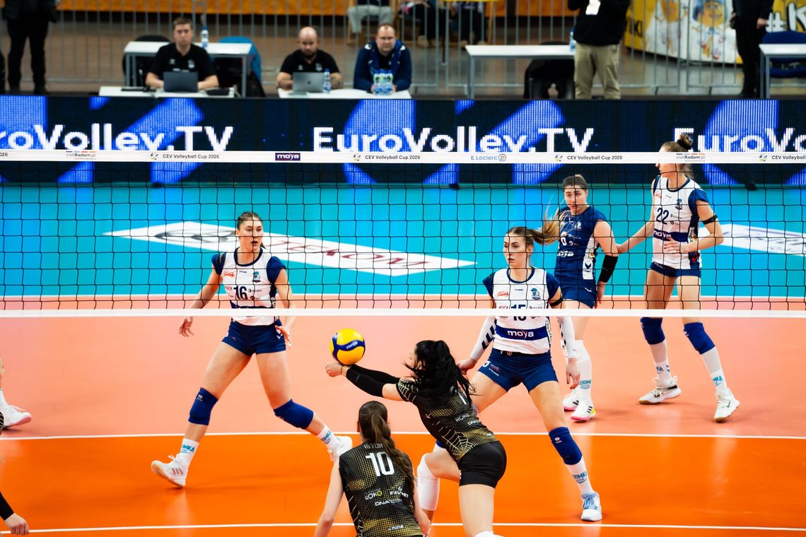 Moya Radomka Radom odrobiła straty i po złotym secie awansowała do trzeciej rundy Pucharu CEV!