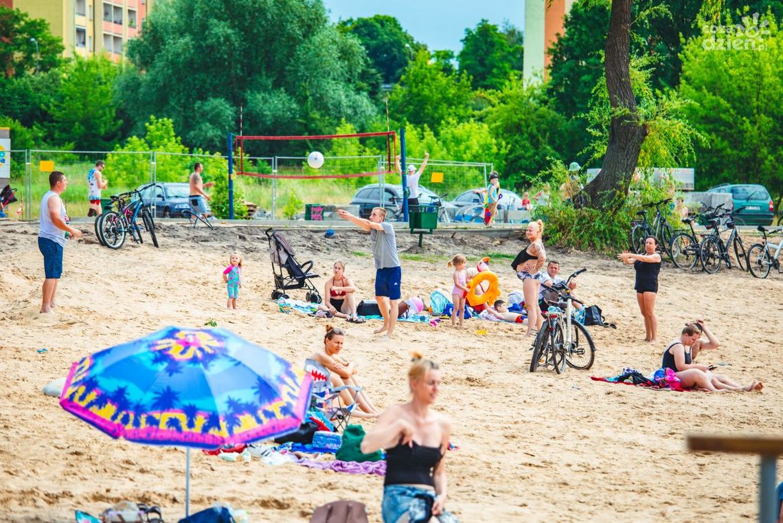Można się już kąpać w zalewie na Borkach Można się już kąpać w zalewie na Borkach
