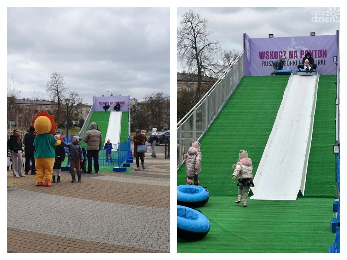 Można wskoczyć na ponton w centrum Radomia 