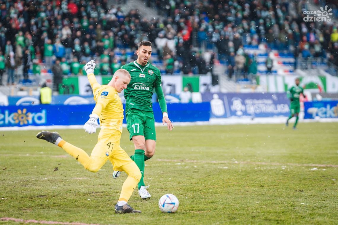 Mrozek bohaterem mroźnego meczu Radomiaka Radom ze Stalą Mielec