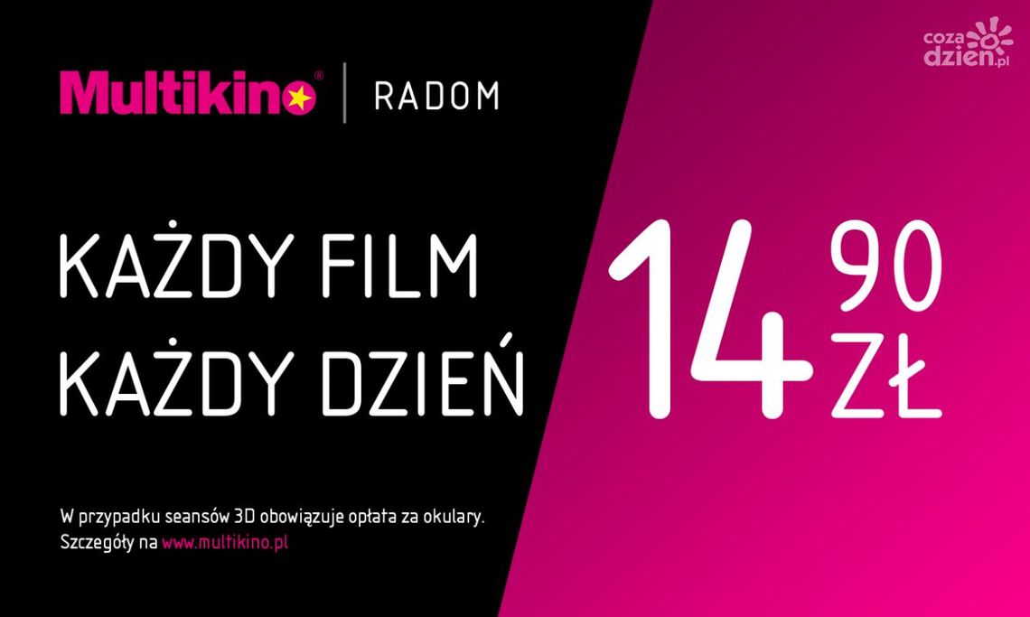 Multikino obniżyło ceny biletów - od dziś każdy film, każdego dnia za 14,90zł! Multikino obniżyło ceny biletów - od dziś każdy film, każdego dnia za 14,90zł!