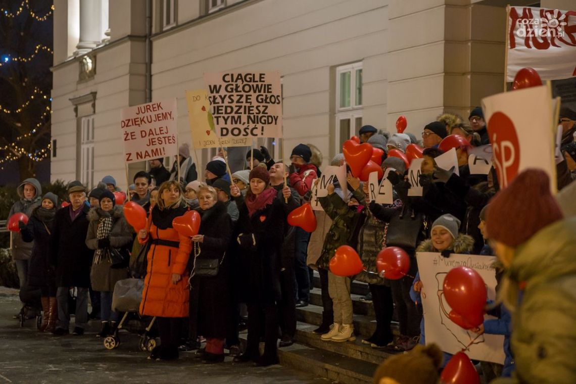 "Murem za Owsiakiem" w Radomiu