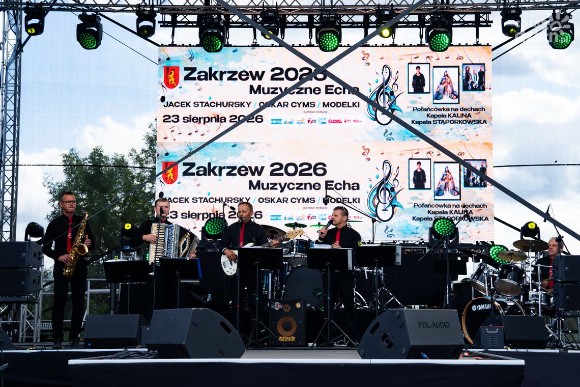 Muzyczne Echa, czyli dożynkowa fiesta w Zakrzewie Muzyczne Echa, czyli dożynkowa fiesta w Zakrzewie