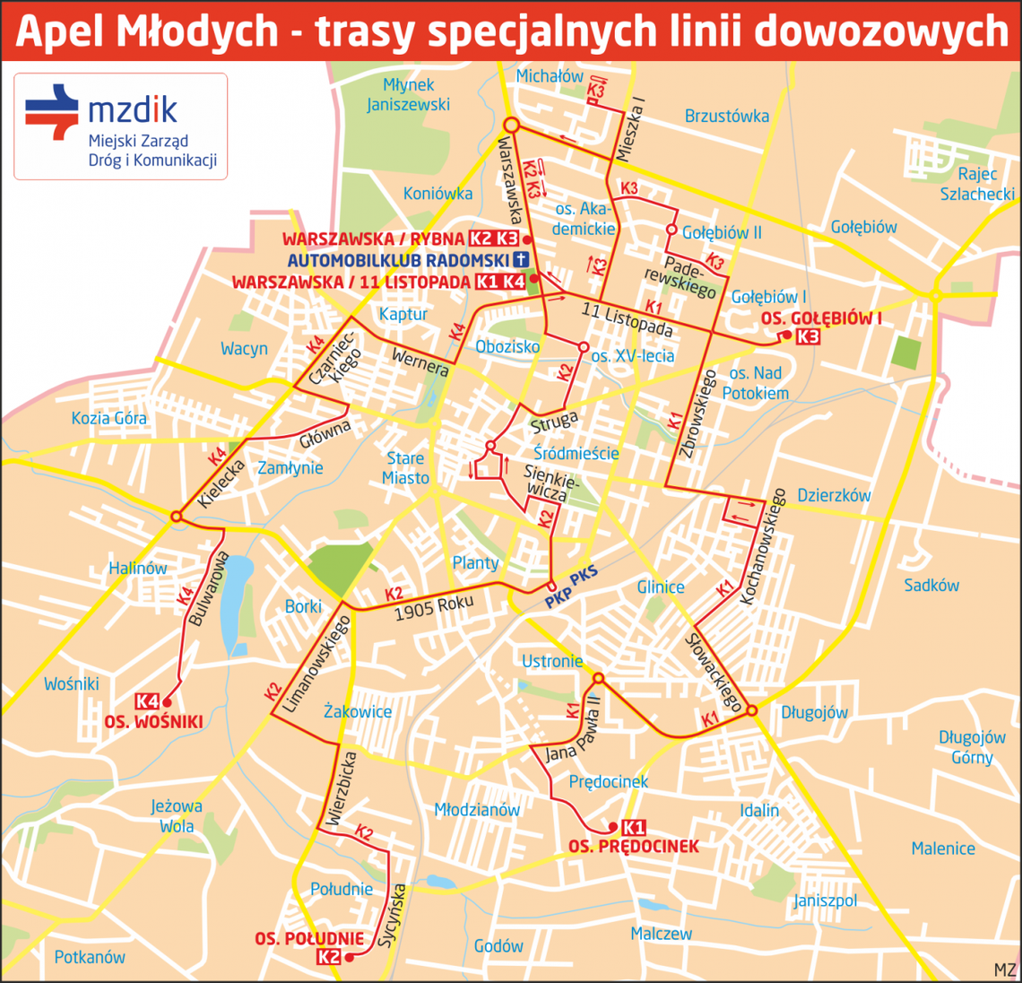 Na Apel Młodych pojedziesz specjalnym autobusem