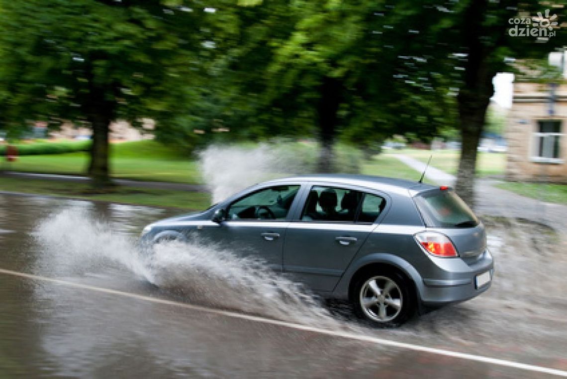 Na kałuży można się przejechać