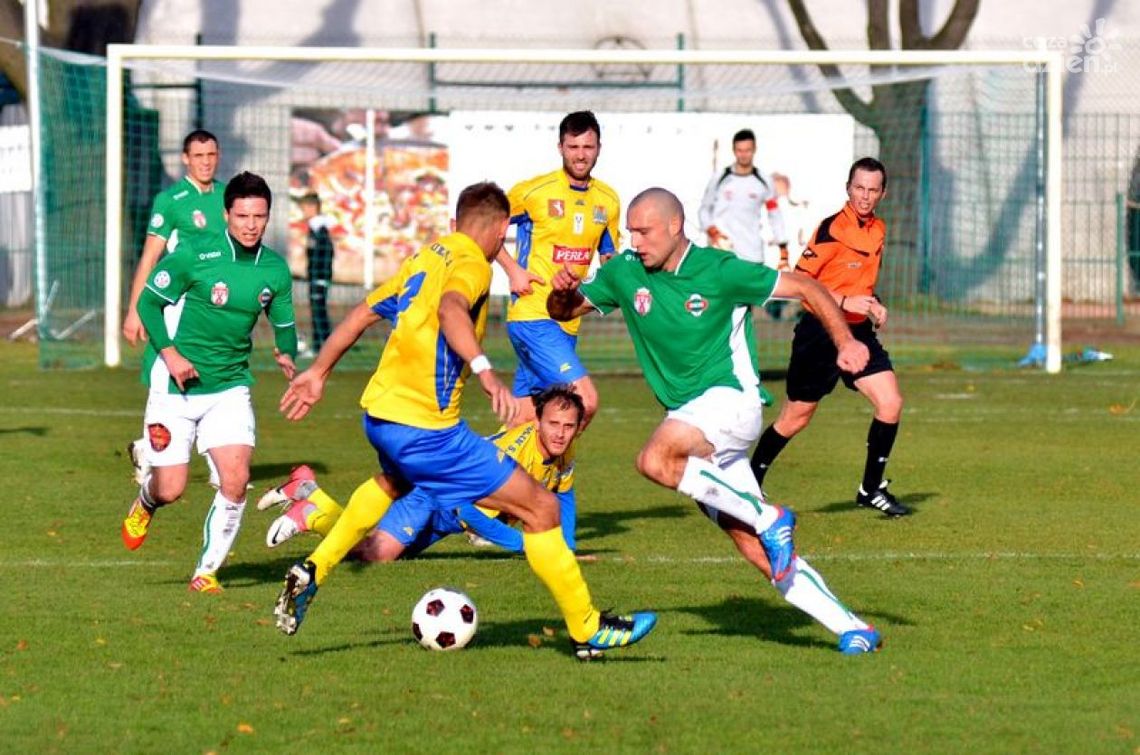 Na koniec rundy jesiennej, zagrają w Stalowej Woli