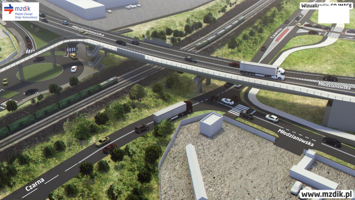 Na Młodzianowskiej wiadukt szybciej Na Młodzianowskiej wiadukt szybciej
