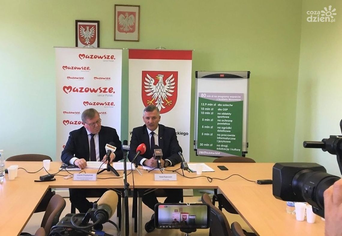 Na ogrody działkowe, powietrze i nie tylko. W sumie prawie 80 mln zł