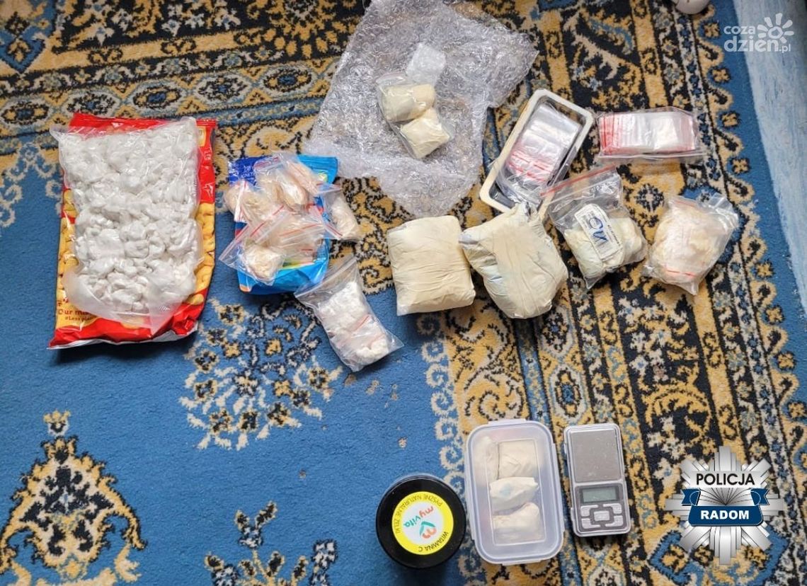 Na strychu ukrywał amfetaminę Na strychu ukrywał amfetaminę