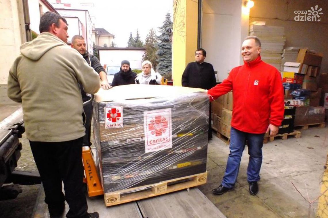 Na Ukrainę wyruszył konwój z pomocą