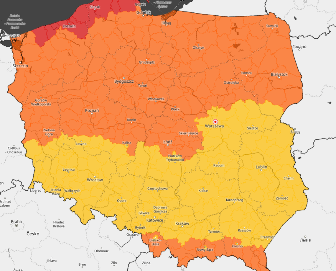Nadchodzi orkan Otto. IMGW wydał ostrzeżenia! Nadchodzi orkan Otto. IMGW wydał ostrzeżenia!