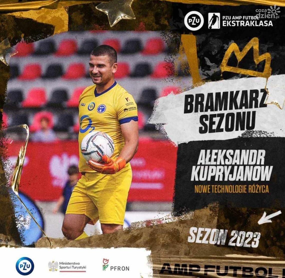 Najlepszy bramkarz Amp Futbol Ekstraklasy w Radomiaku