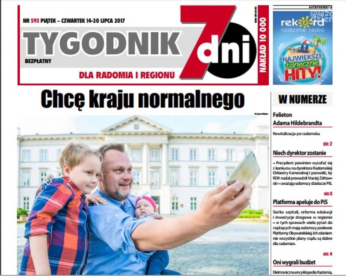 Najnowszy tygodnik "7 Dni" już jest Najnowszy tygodnik "7 Dni" już jest