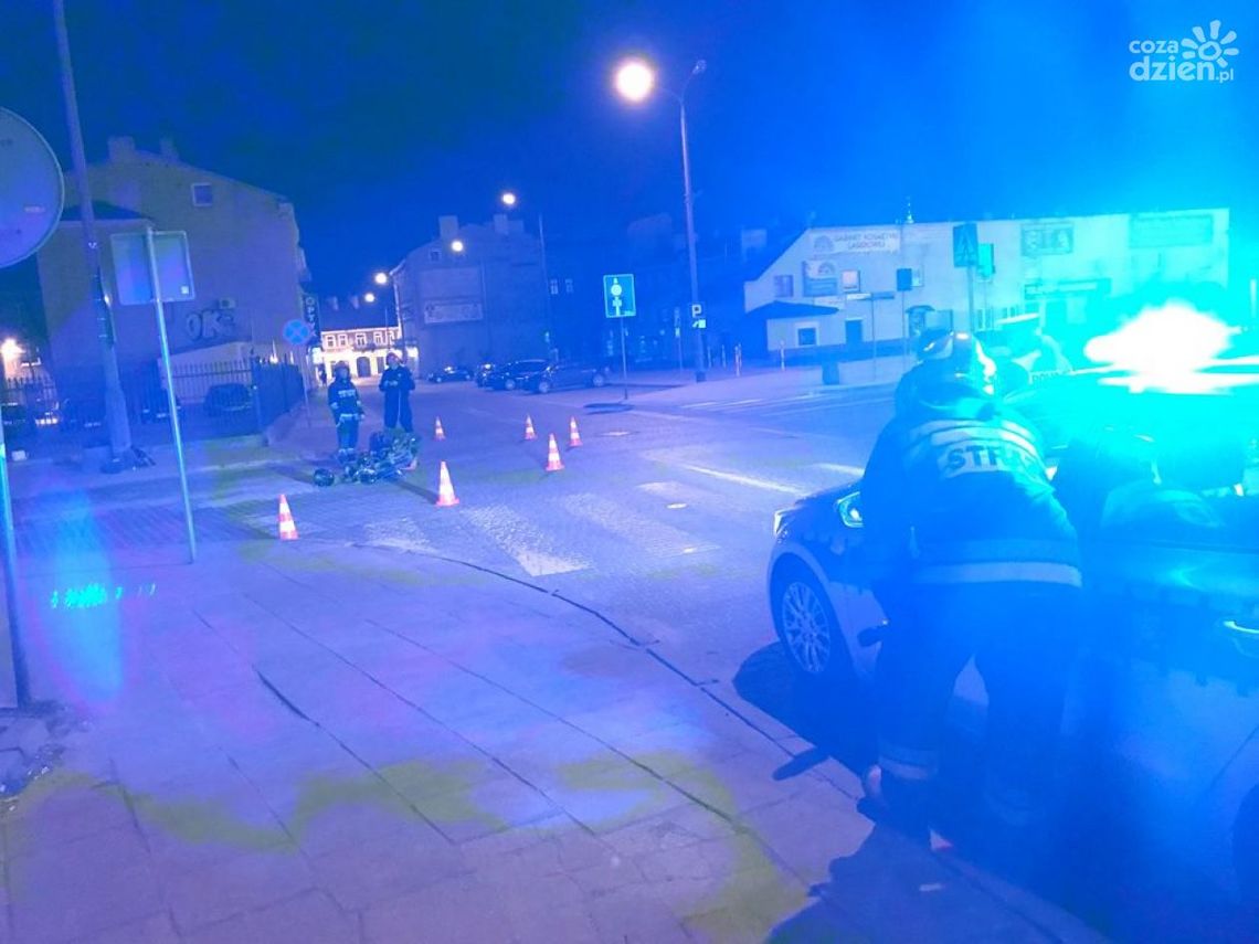 Nastolatek trafił do szpitala