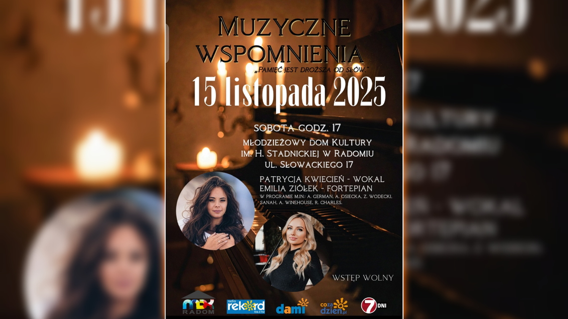 Nastrojowy koncert w listopadowy wieczór – muzyka, refleksja i spotkanie przy blasku świec