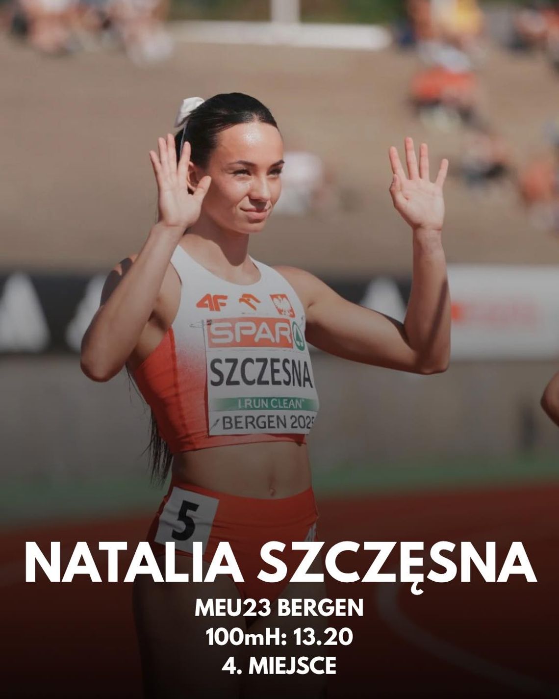 Natalia Szczęsna o krok od medalu mistrzostw Europy do lat 23