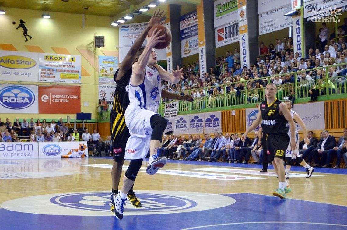 Nie udało się pokonać Trefla. Ale Rosa czwartą drużyną TBL!