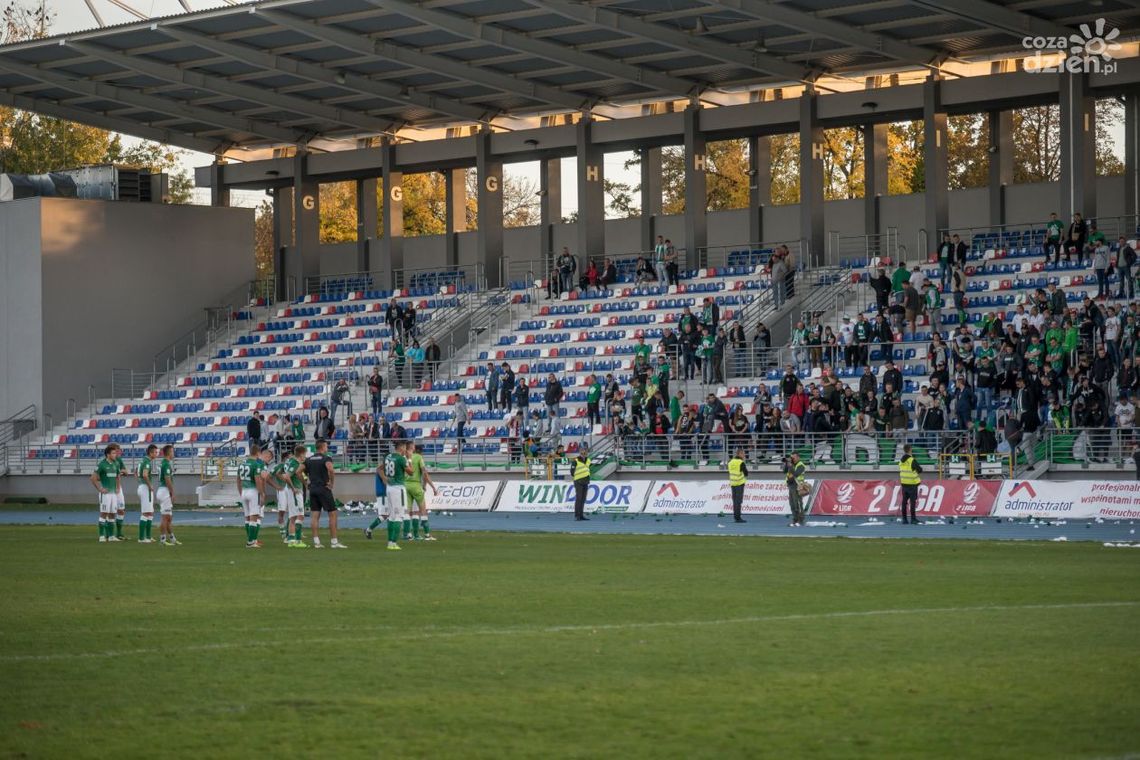 "Nie zrobicie z nas debili". Piłkarze Radomiaka wysłuchali kibiców