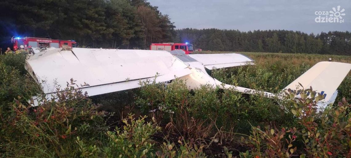 Nie żyje pilot awionetki