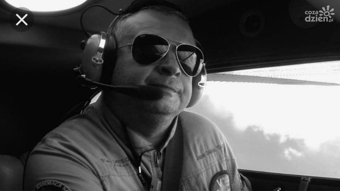 Nie żyje pilot Jacek Osiński 