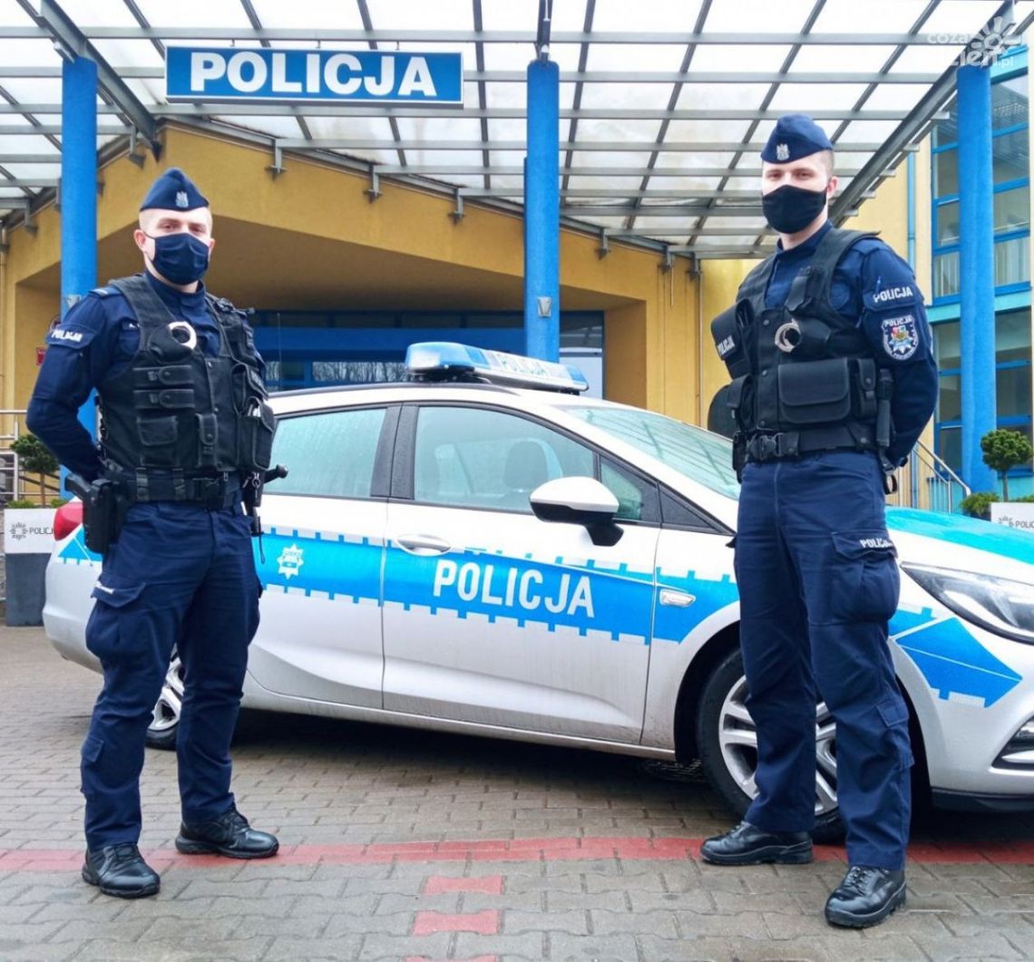 Niebieska gwiazdka w Zwoleniu