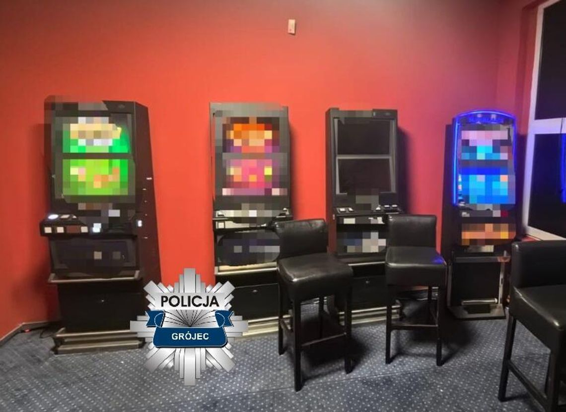 Nielegalne automaty do gier i narkotyki zabezpieczone Nielegalne automaty do gier i narkotyki zabezpieczone