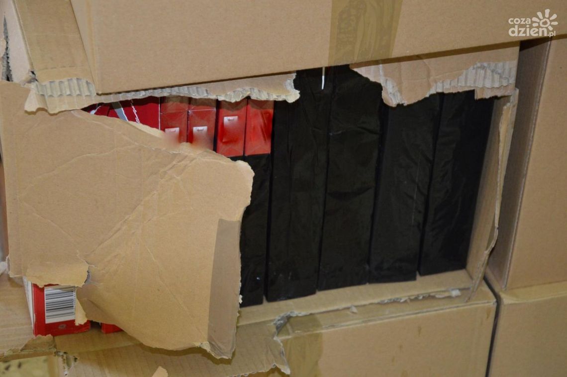 Nielegalne papierosy miały trafić do Niemiec Nielegalne papierosy miały trafić do Niemiec