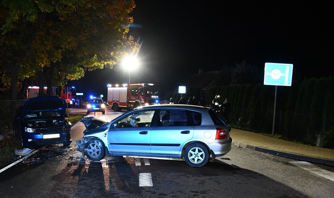 Nietrzeźwa 45-latka z Radomia spowodowała wypadek w Wólce Gonciarskiej. Poszkodowany kierowca trafił do szpitala