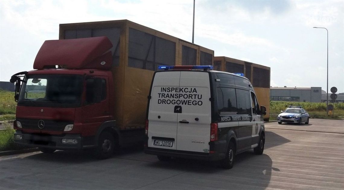 Nietrzeźwy kierowca ciężarówki zatrzymany przez ITD Nietrzeźwy kierowca ciężarówki zatrzymany przez ITD