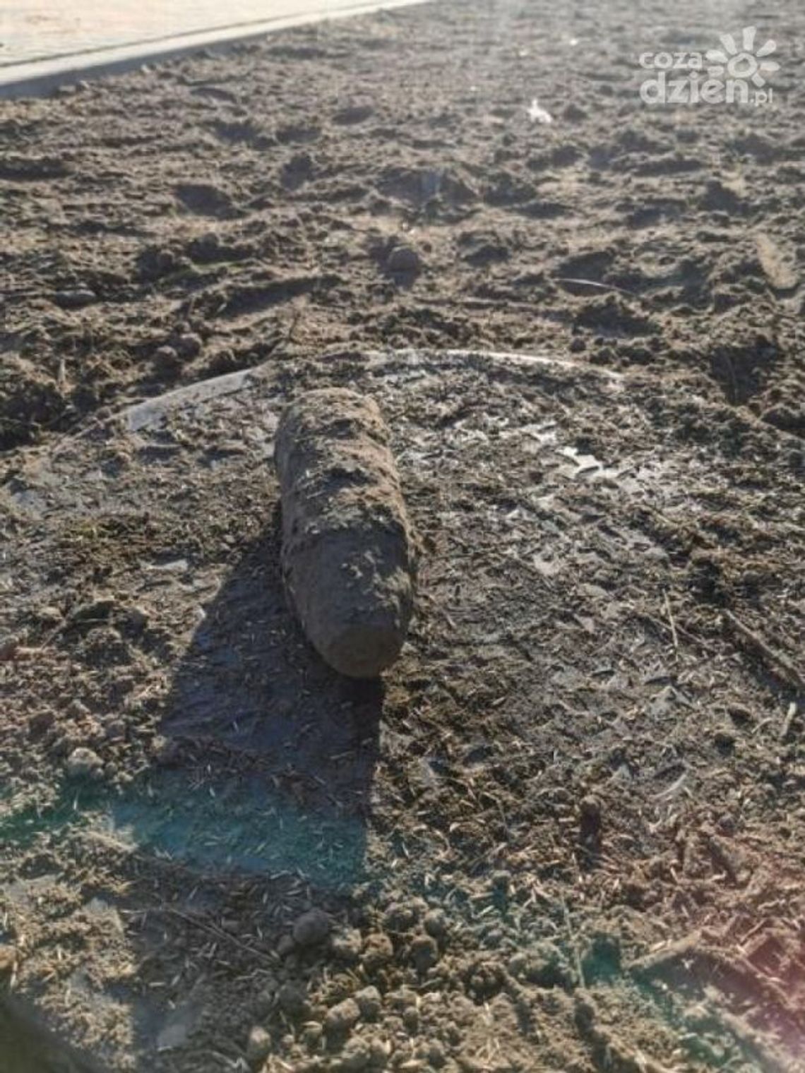 Niewybuch na al. Wojska Polskiego!