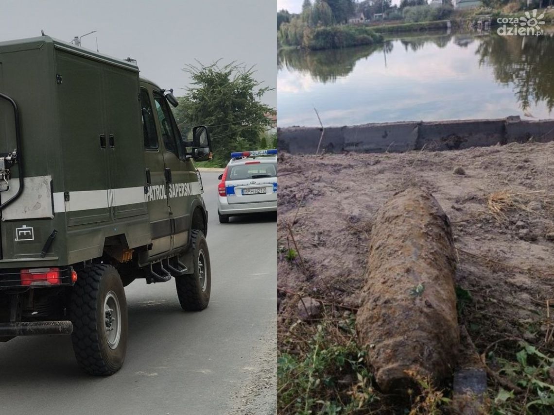 Niewybuch w Siennie. 80 osób ewakuowanych Niewybuch w Siennie. 80 osób ewakuowanych