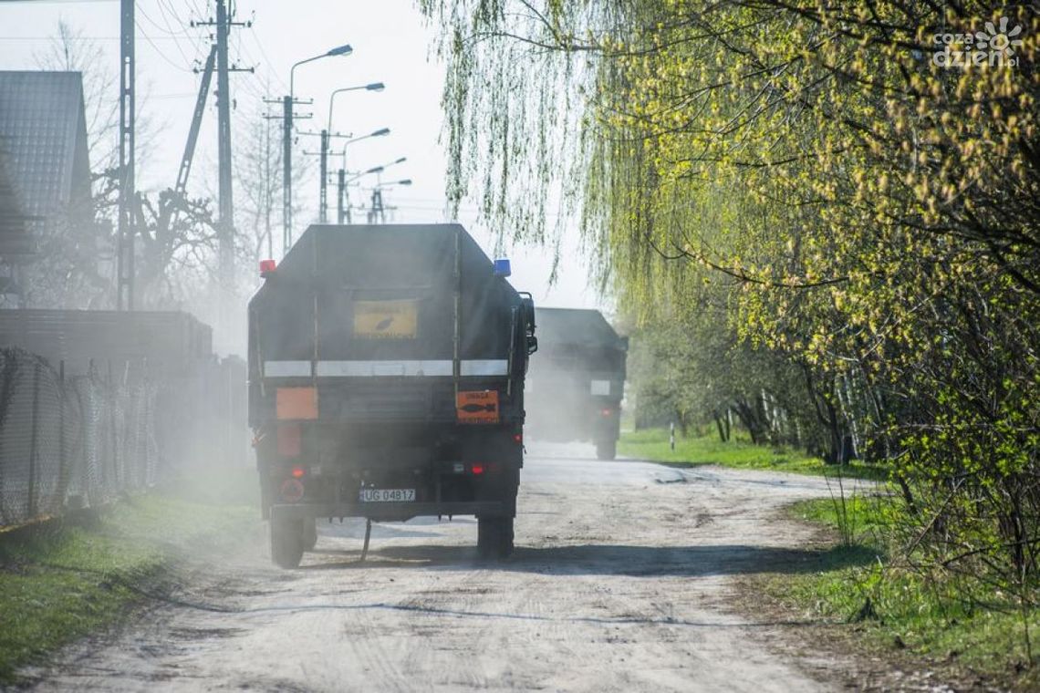 Niewybuch znaleziony przez mieszkańców