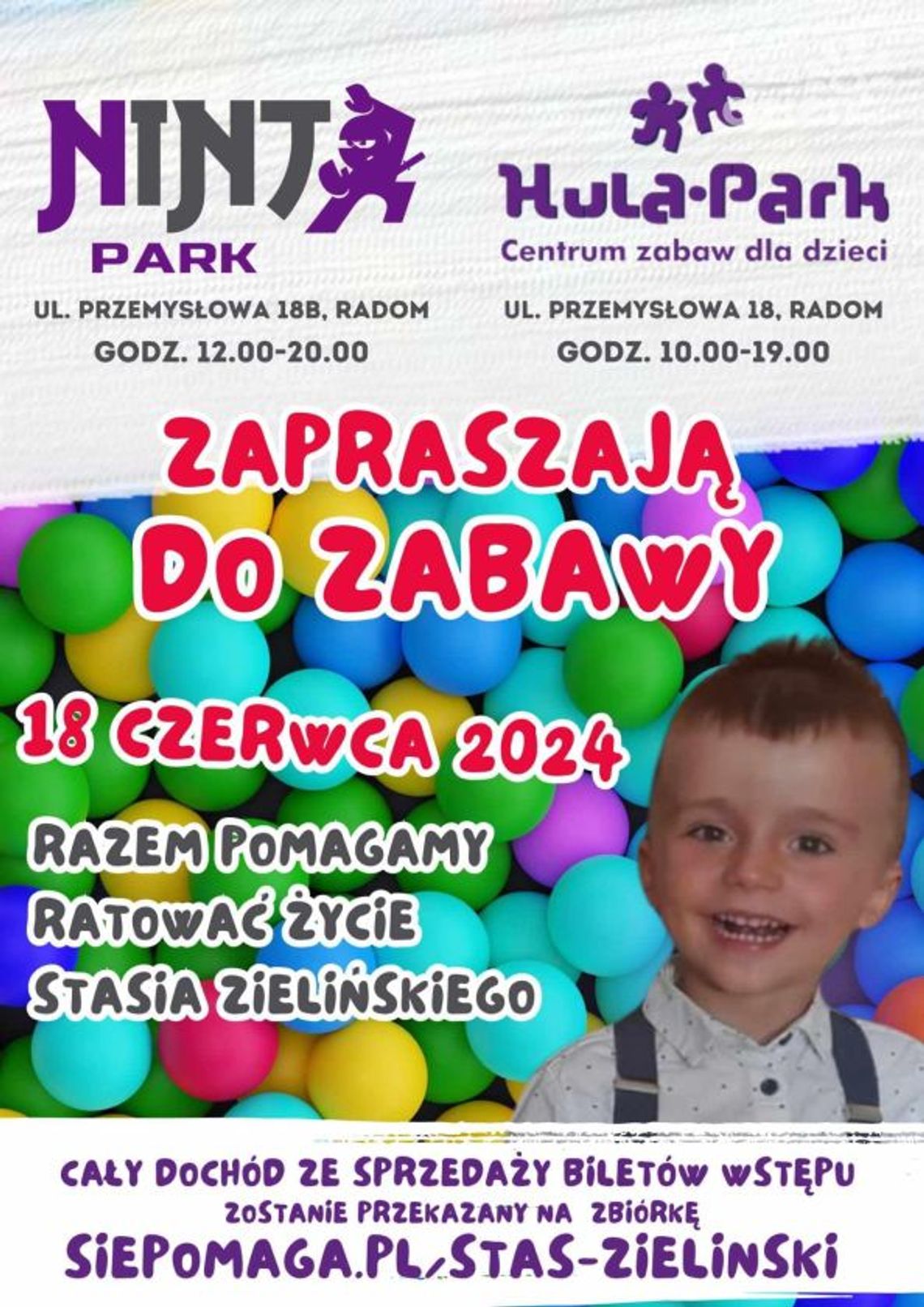 Ninja Park Radom razem ze Stasiem Zielińskim