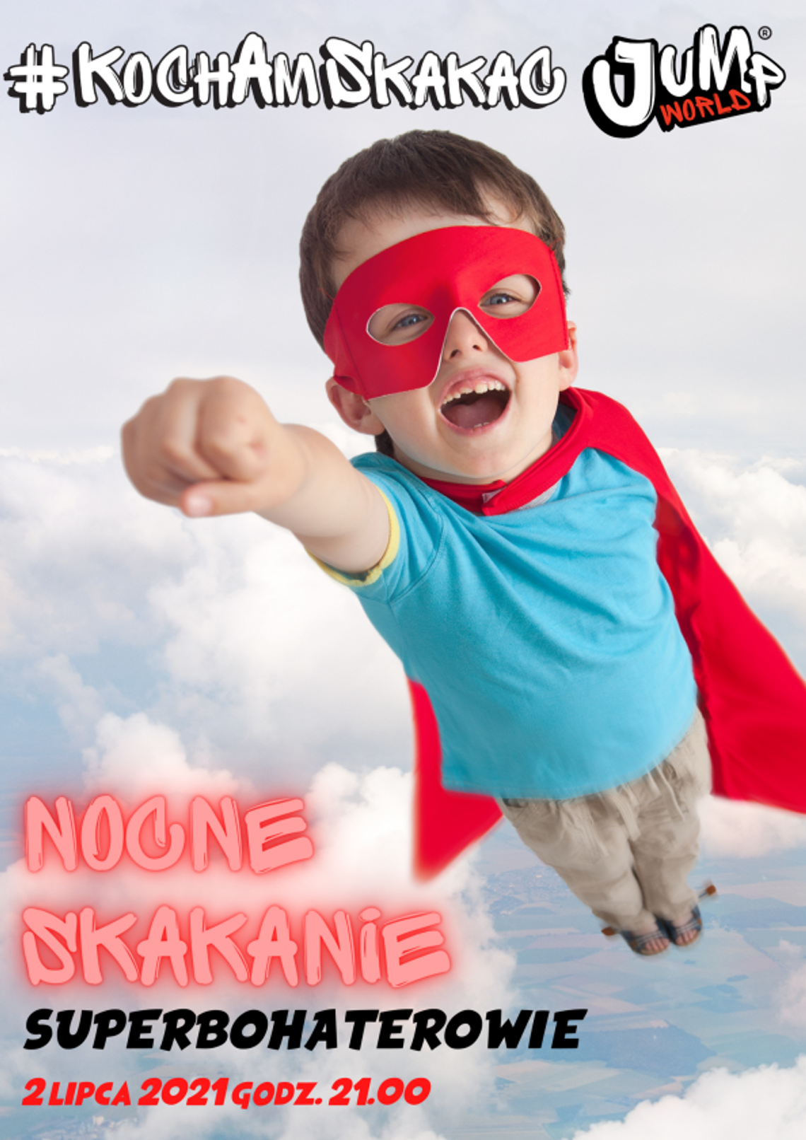 Nocne Skakanie SUPERBOHATERÓW w JumpWorld #Radom!