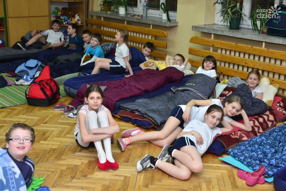 Nocowali w szkole Nocowali w szkole