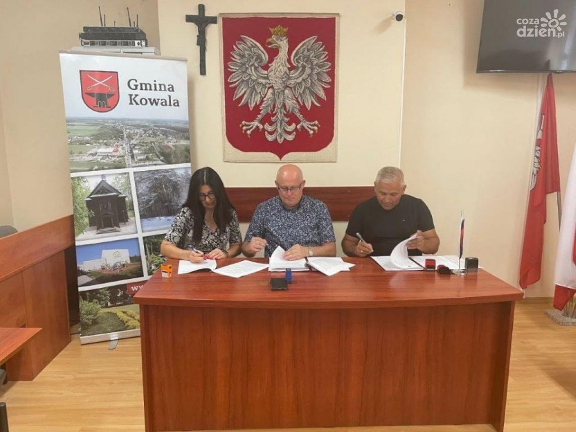 Nowa droga na terenie gminy Kowala