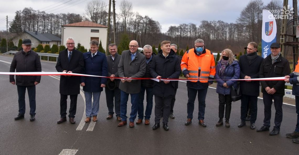 Nowa droga powiatowa w gminie Kowala oficjalnie otwarta
