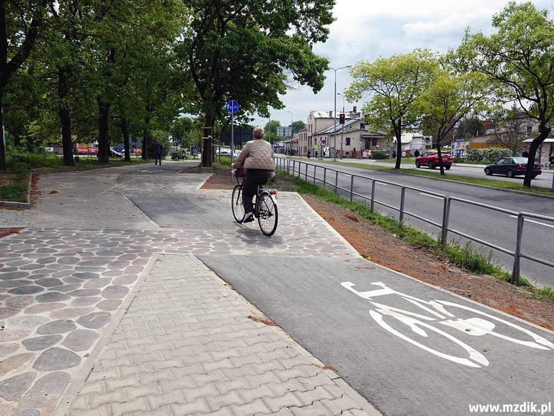 Nowa droga rowerowa przy Limanowskiego już gotowa