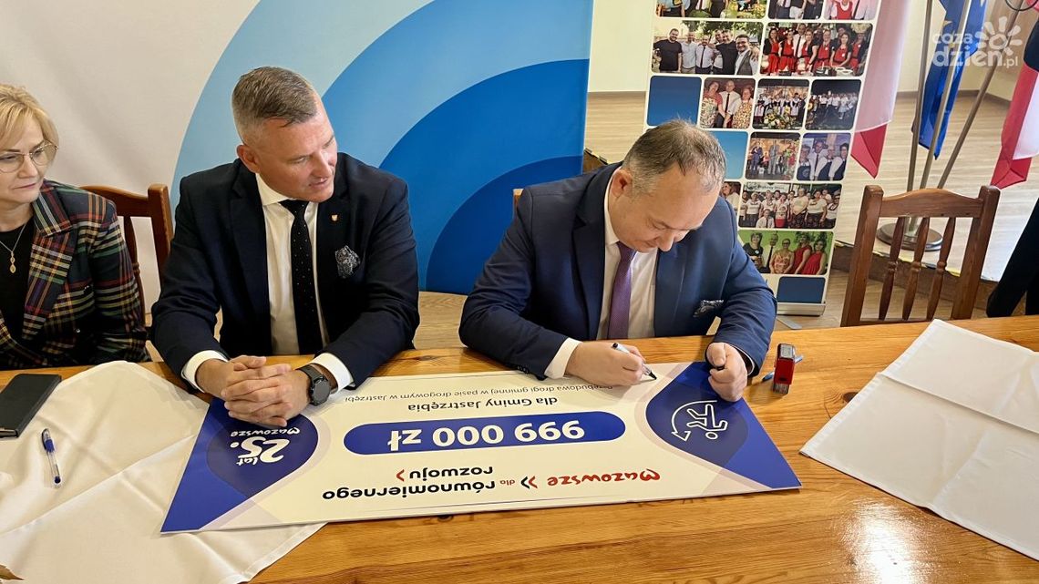 Nowa droga w gminie Jastrzębia