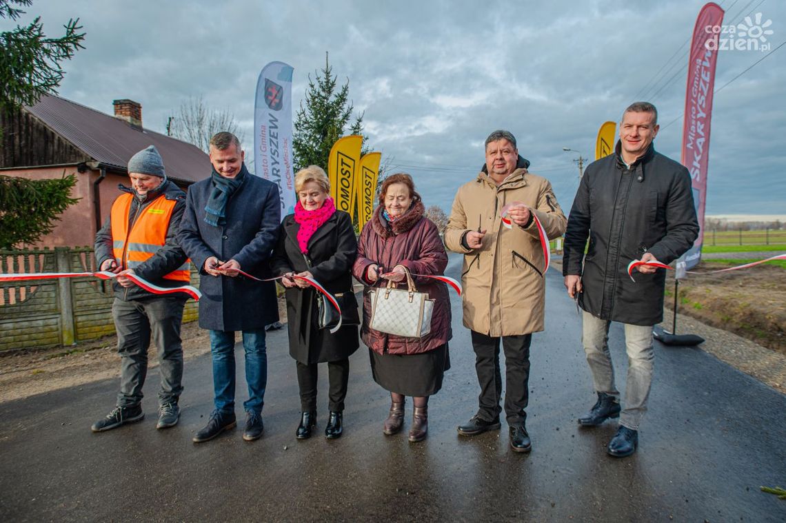 Nowa droga w gminie Skaryszew