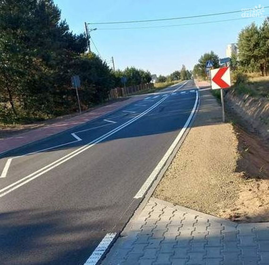 Nowa droga w Mirówku Nowa droga w Mirówku