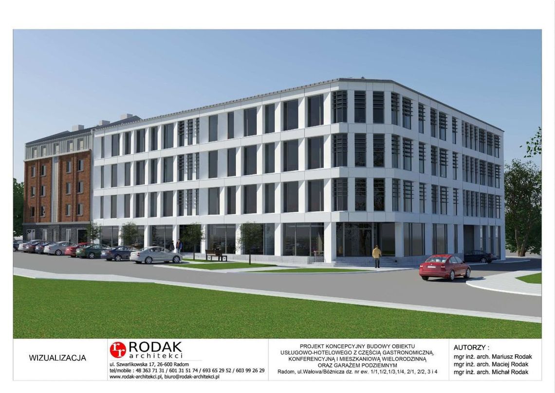 Nowa kamienica z hotelem w Radomiu. Rozpoczęły się już prace rozbiórkowe